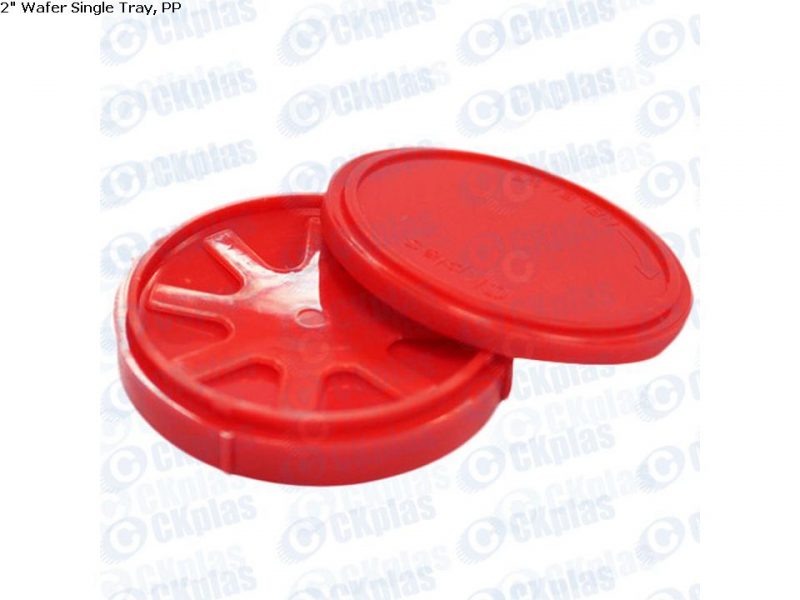 ckplas 2 Zoll Wafer Einzeltablett PP