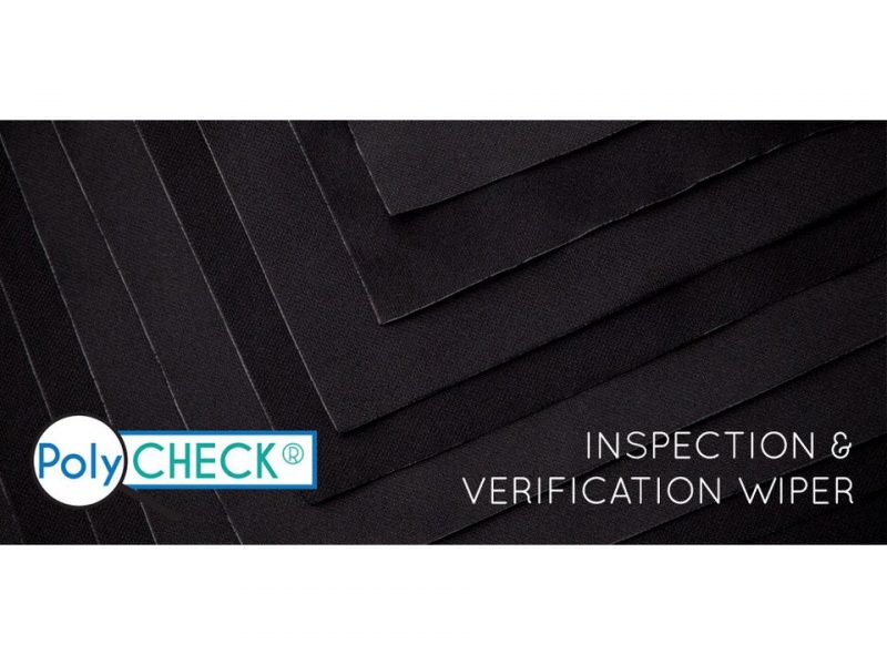 PolyCHECK schwarze Reinraum-Wischtücher