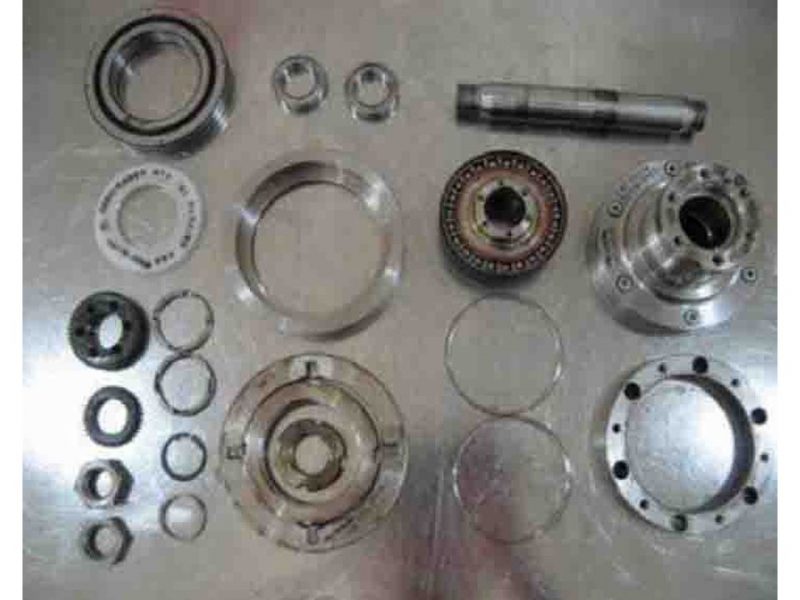 Overview of CMP overhaul parts.