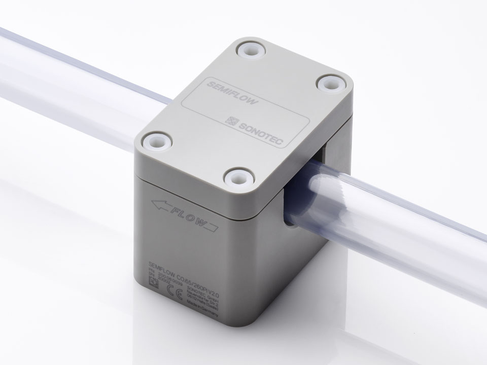 Ultrasonic Clamp-On Flow Sensor SEMIFLOW®
