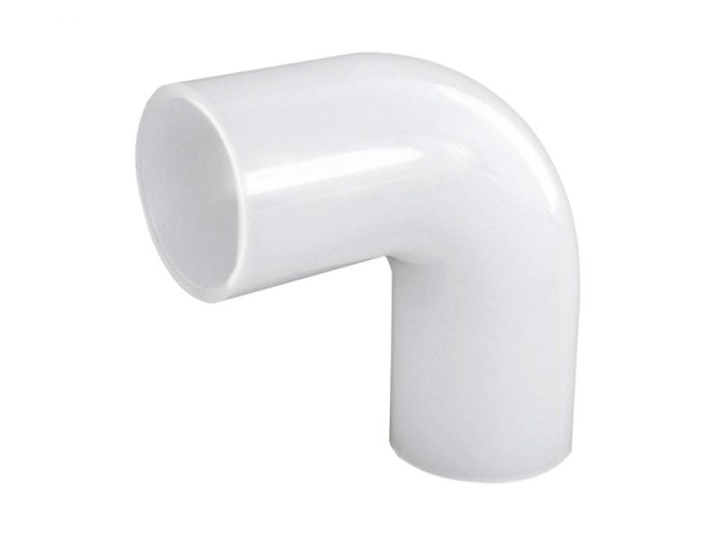 90° HP PVDF elbow fitting from Asian Valve